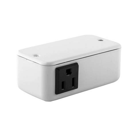 bazz ujnctbx1 under-cabinet lighting junction box|under cabinet light box home depot.